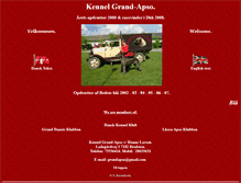 Tablet Screenshot of grand-apso.dk